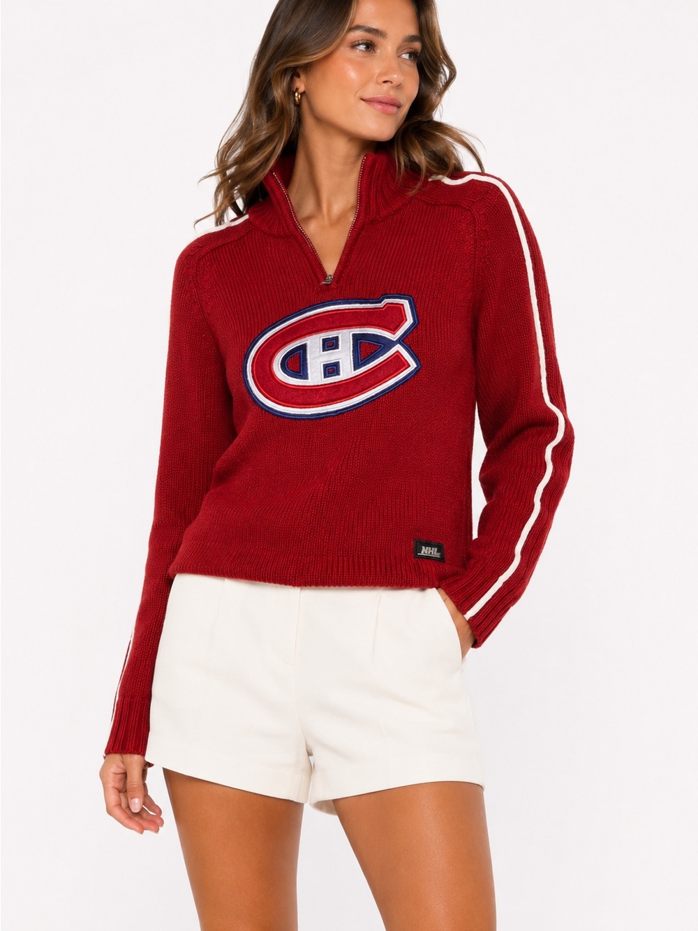 NHL Montreal Canadiens Sweater | S | Red